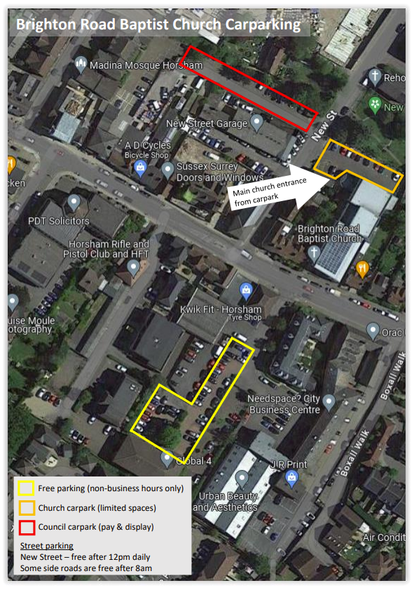 BRBC Carparking spots